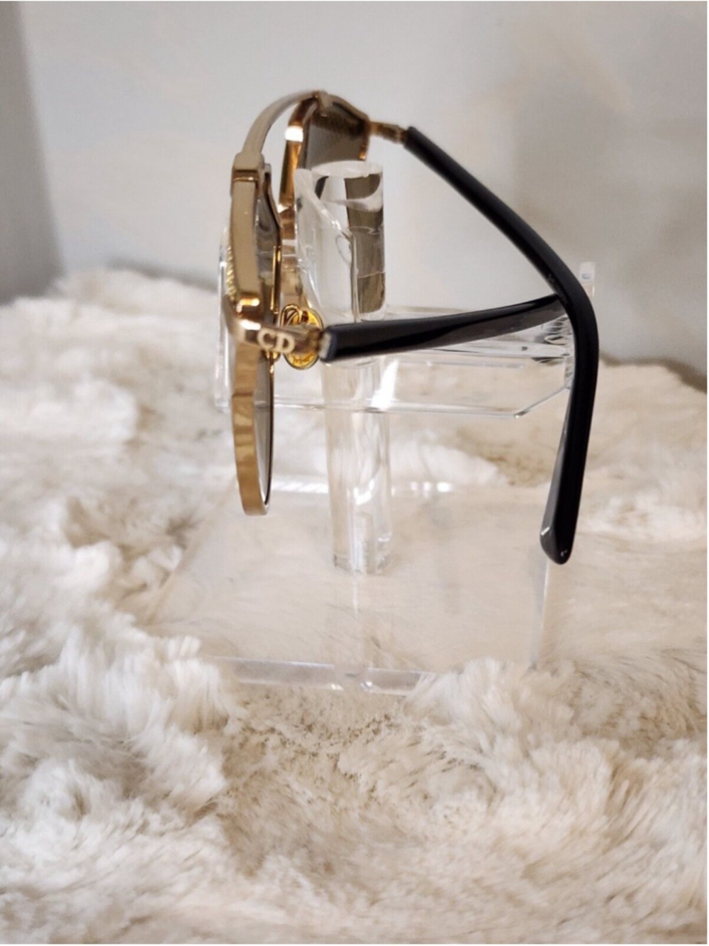 Christian Dior SO REAL S Studs gold black/light brown (RHL/5V A) Sunglasses - Picture 3 of 9